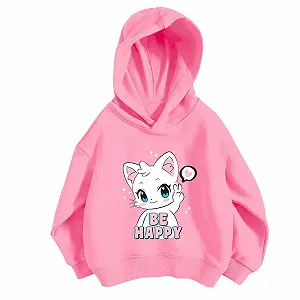 Худі OUMSHBI для дівчат з котячим мотивом - Фото 1