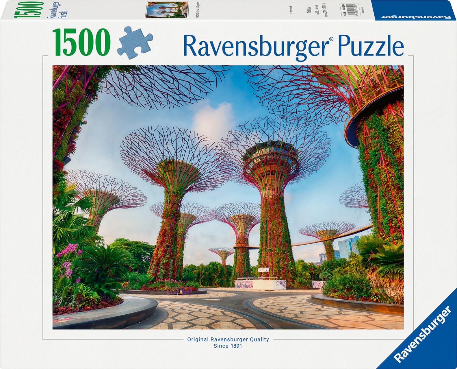 Пазл Ravensburger 12001396 Garden by The Bay at Singapore 1500 деталей 14+, фото №2