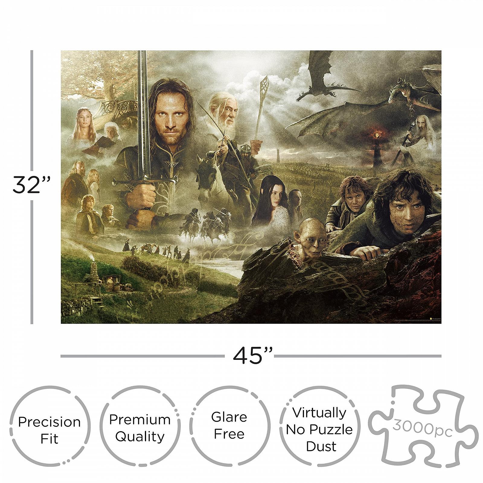 Пазл The Lord of the Rings 68520 3000 элементов 81 x 114 см Разноцветный, фото №2