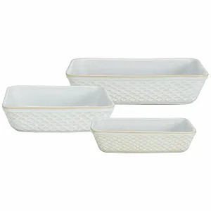 Набір форм для запікання Ritzenhoff & Breker Kiruna 3 шт. квадратні 30.5 x 20.5 см | 22 x 14.5 см | 24 x 24 см - Фото 1