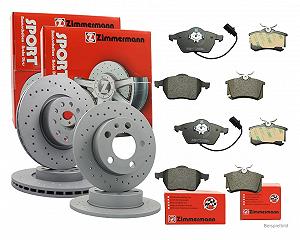 Гальмівний диск ZIMMERMANN SPORT Z 600.3243.52 для VAG передня вісь - Фото 1