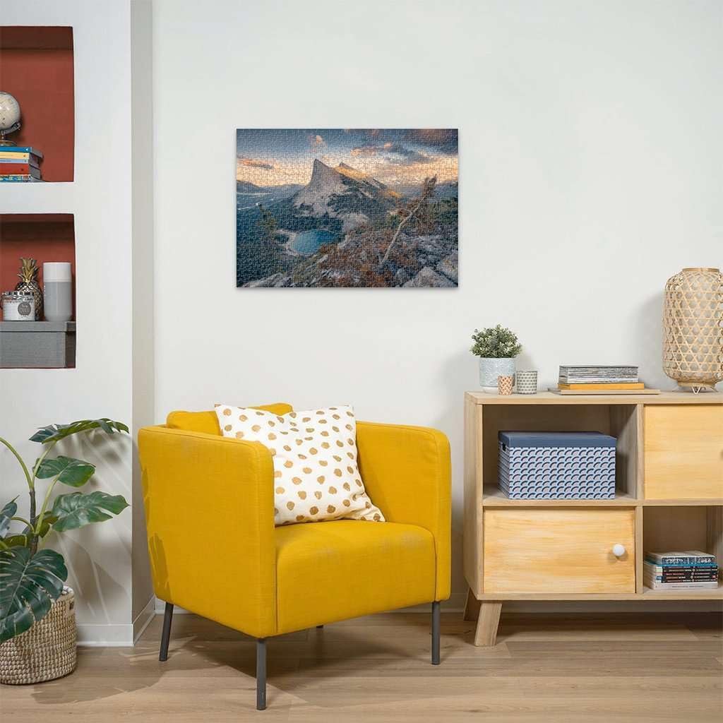 Пазл Ravensburger 12000033 Вечір у Скелястих горах 1000 деталей, фото №4