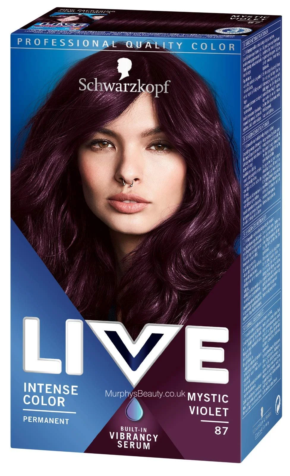 Краска для волос Schwarzkopf LIVE Color XXL HD Intense Mystic Violet 87, фиолетовый, фото №1 Краска для волос Schwarzkopf LIVE Color XXL HD Intense Mystic Violet 87, фиолетовый, фото №1