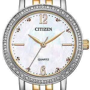 Женские аналоговые кварцевые часы CITIZEN EL3106-59D, серебристый, браслет цена на synthetic.ua - Фото 1 Женские аналоговые кварцевые часы CITIZEN EL3106-59D, серебристый, браслет synthetic.ua - Фото 1