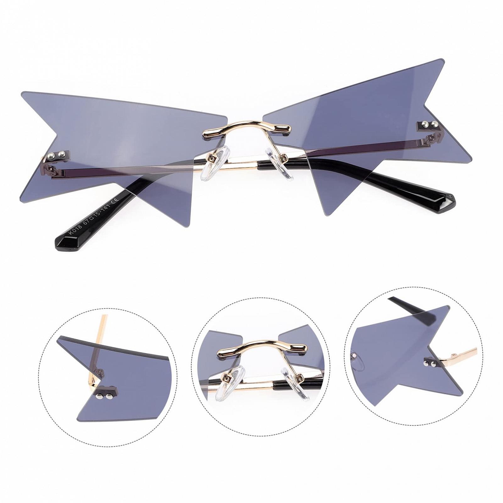 PACKOVE 5шт. Святкові окуляри, модні окуляри, вінтажні, фото №7