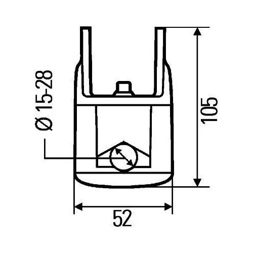 Тримач HELLA 8HG 990 263-131 KÄSSBOHRER FAUN LIEBHERR ROSENBAUER, фото №3