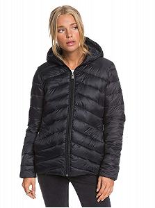 Куртка Roxy Coast Road Легкая стеганая женская Черный synthetic.ua - Фото 1