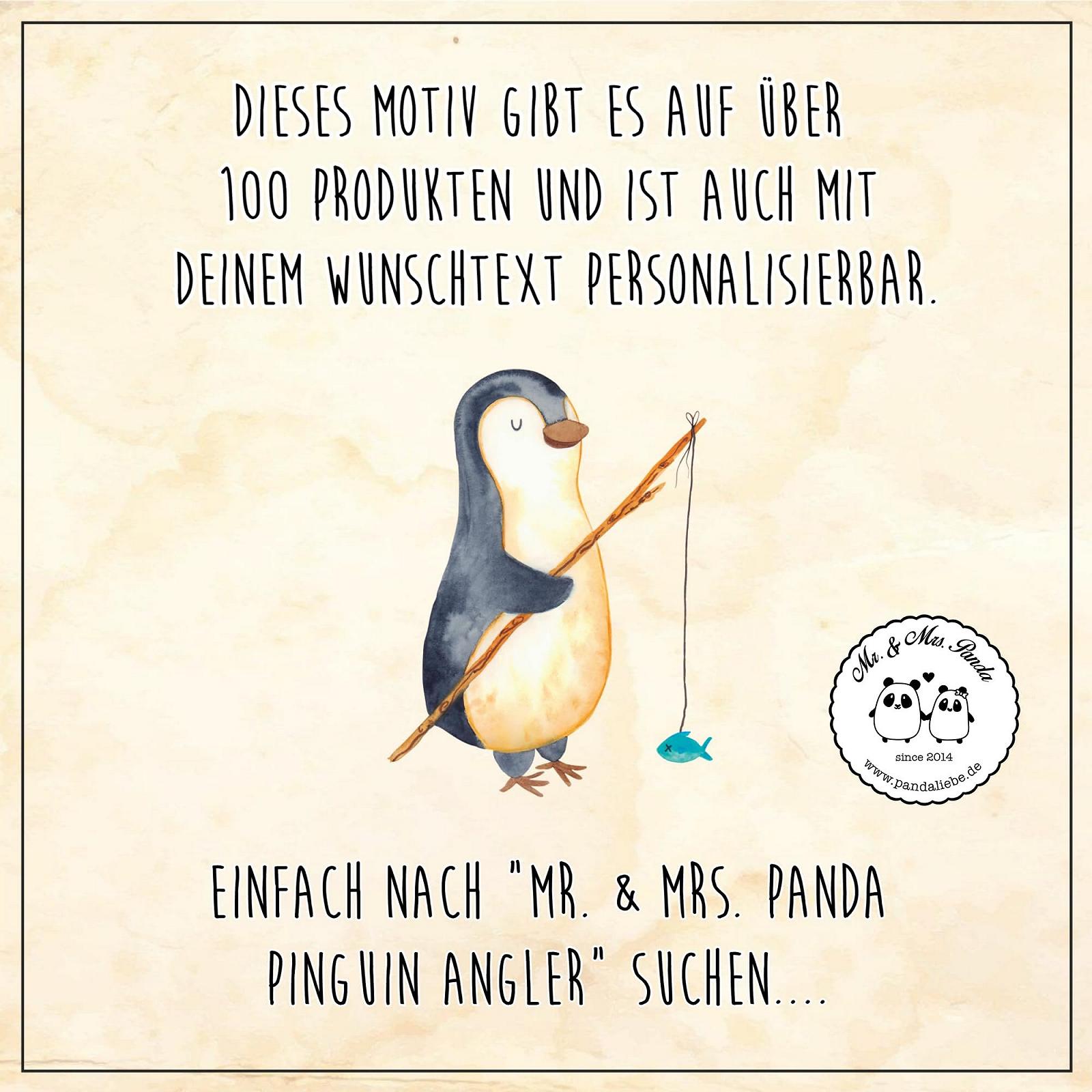 Дитяча Кружка Mr. & Mrs. Panda Пінгвін Рибалка Пластикова Чашка, фото №7