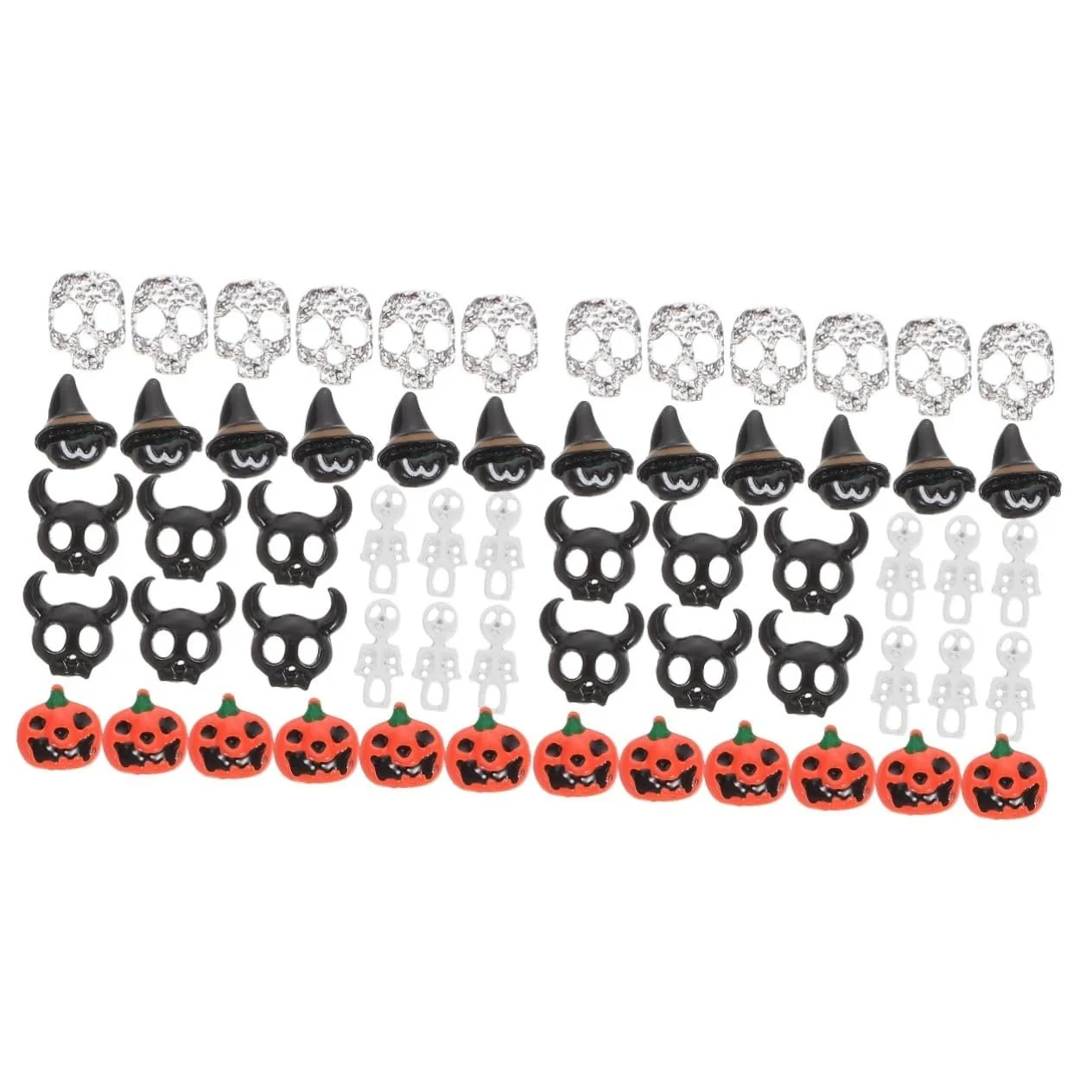 FRCOLOR 60 шт. Аксесуари для нігтів на Хелловін, фото №1