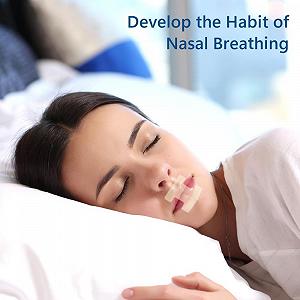 Смужки для рота WoodyKnows для боротьби з хропінням, для глибокого сну, для розвитку звички дихати носом - Фото 1