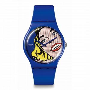 Часы Swatch Автоматические Аналого-цифровые S7248142 Синий - Фото 1