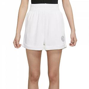 Шорти W Nike High Rise Shorts White/Smoke Grey S - Фото 1