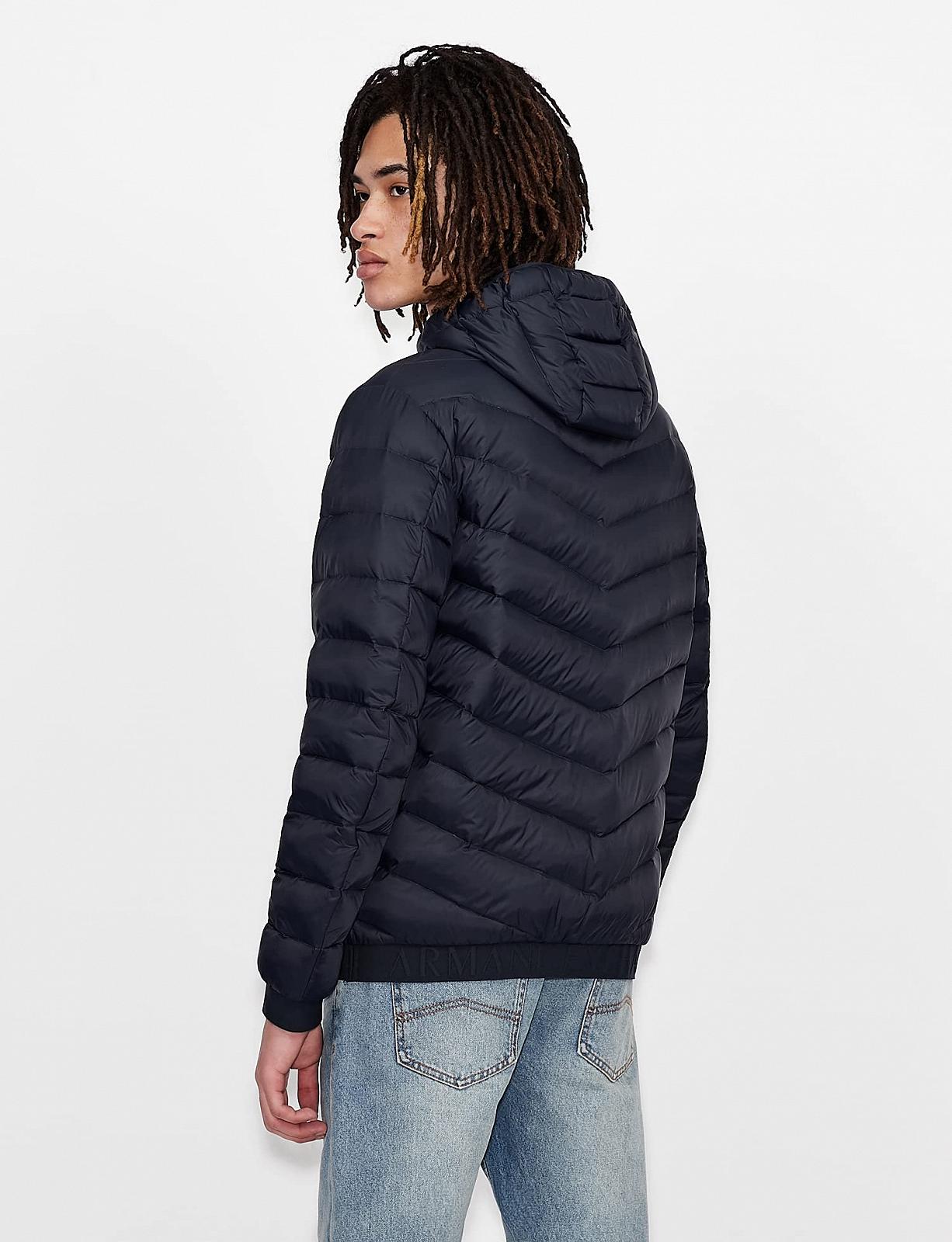 Куртка Armani Exchange Стеганая Milano/New York Logo Zip-Up, фото №4