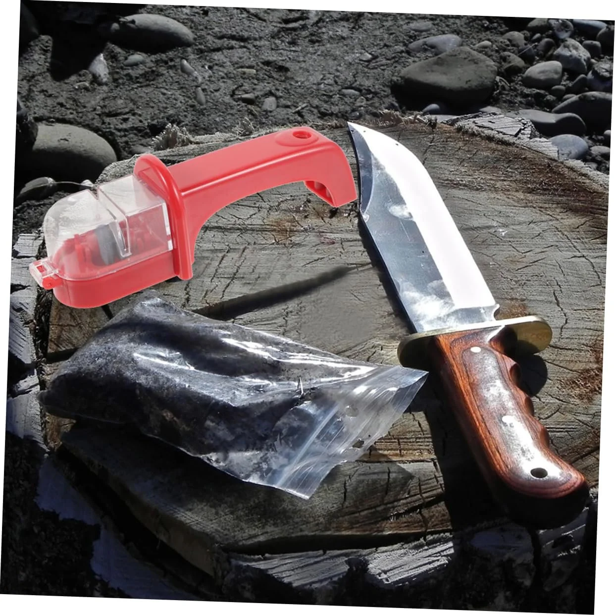 Точилка для кухонних ножів HANABASS ергономічна ручка ABS 2 штуки, фото №7