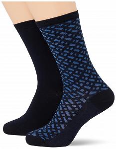 Носки BOSS Regular_Socks 2p Rs Monogram CC W 10259832 0 - Фото 1