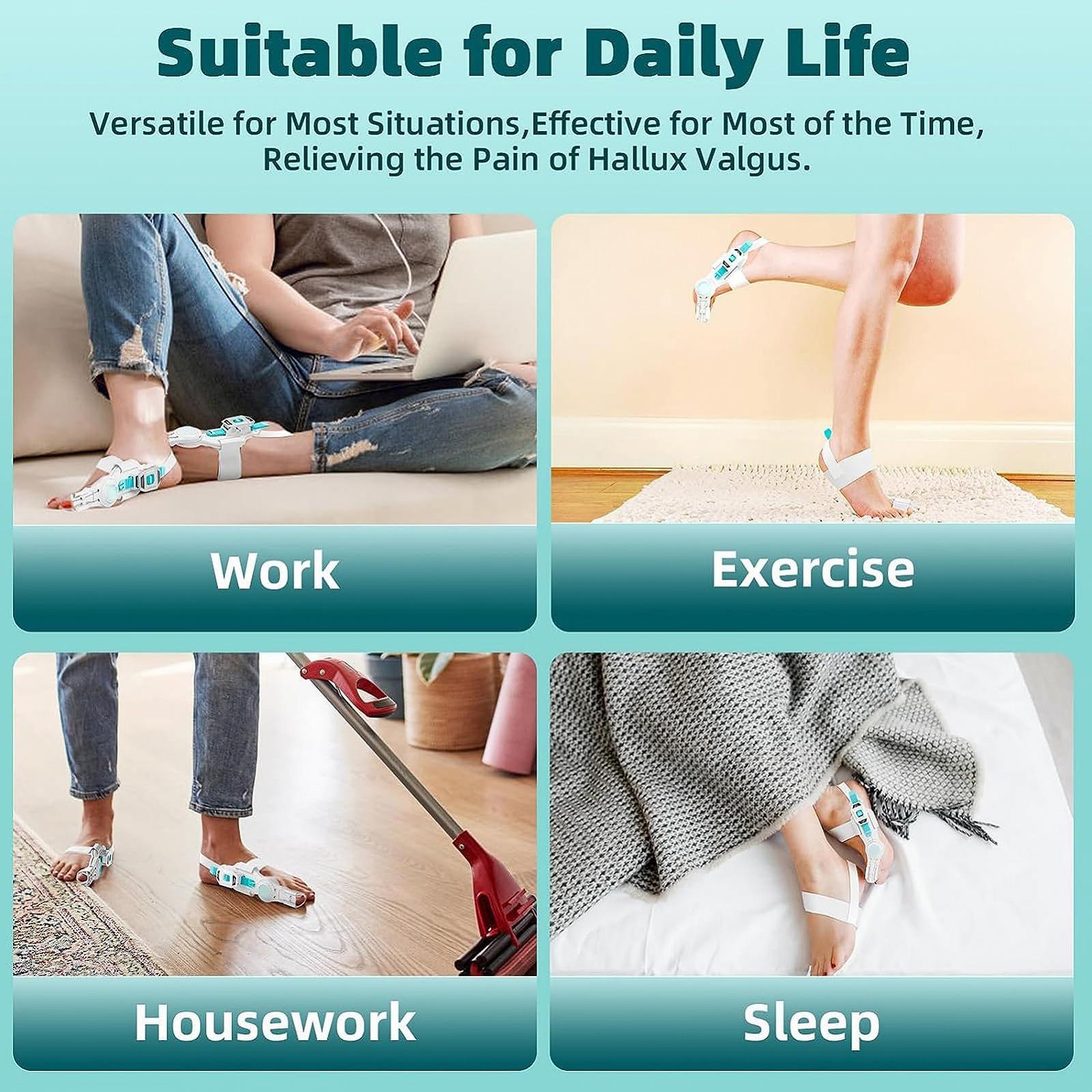 Коректор великого пальця стопи регульований Softo Smooth Ортопедичний допоміжний лікарняний бандаж Чорний, фото №3 Коректор великого пальця стопи регульований Softo Smooth Ортопедичний допоміжний лікарняний бандаж Чорний, фото №3