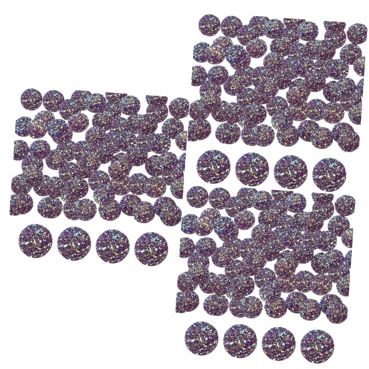Стразы Healeved с плоской обратной стороной, 300 шт., блестящие украшения для DIY, круглые аксессуары из высококачественной смолы для творческих проектов и нейл-арта, фото №1