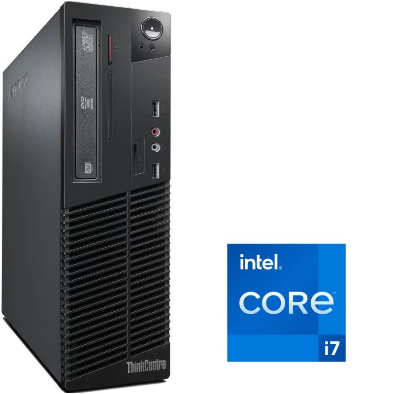 Компьютер Lenovo M83 SFF Intel Core i7 4790 16GB RAM 512GB SSD USB 3.0 WLAN с Windows 11 Pro и Office 2010 черный, фото №1
