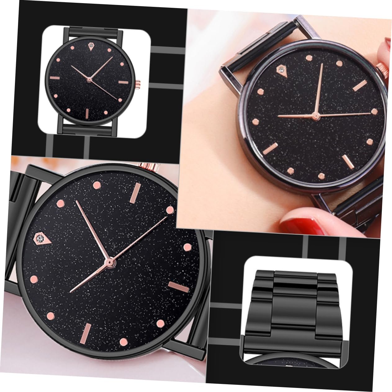 Цифровий наручний годинник LIFKOME для жінок, нержавіюча сталь, фото №7 Цифровий наручний годинник LIFKOME для жінок, нержавіюча сталь, фото №7