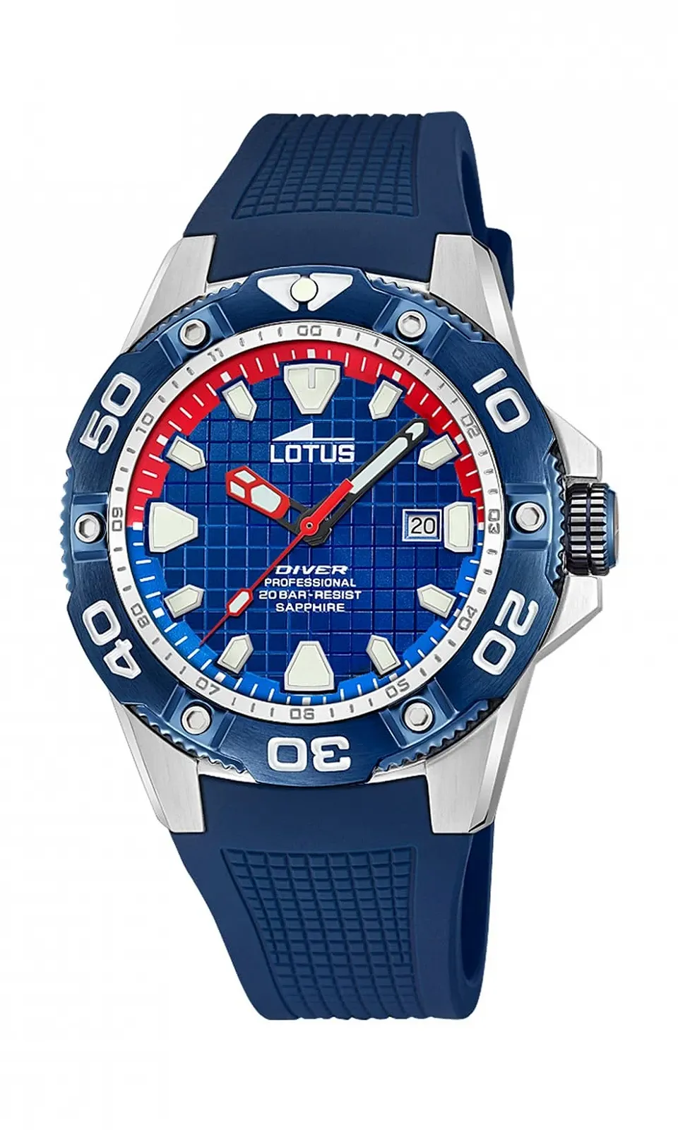 Часы Lotus Мужские 18927/2 Синий, Силиконовый Ремешок, фото №1 Часы Lotus Мужские 18927/2 Синий, Силиконовый Ремешок, фото №1