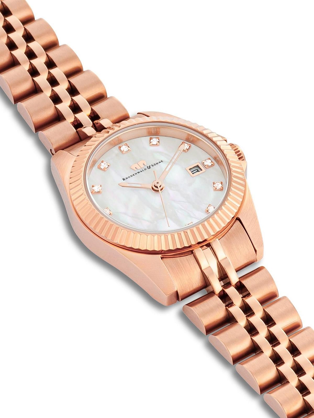 Жіночий годинник Rhodenwald & Söhne 10010480 Кварцовий Аналоговий Золотий, фото №6 Жіночий годинник Rhodenwald & Söhne 10010480 Кварцовий Аналоговий Золотий, фото №6