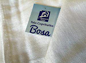 Покрывало на диван L'EMPORIO CASA Лён Однотонный Хлопок Панама 260 x 280 см Белый - Фото 1