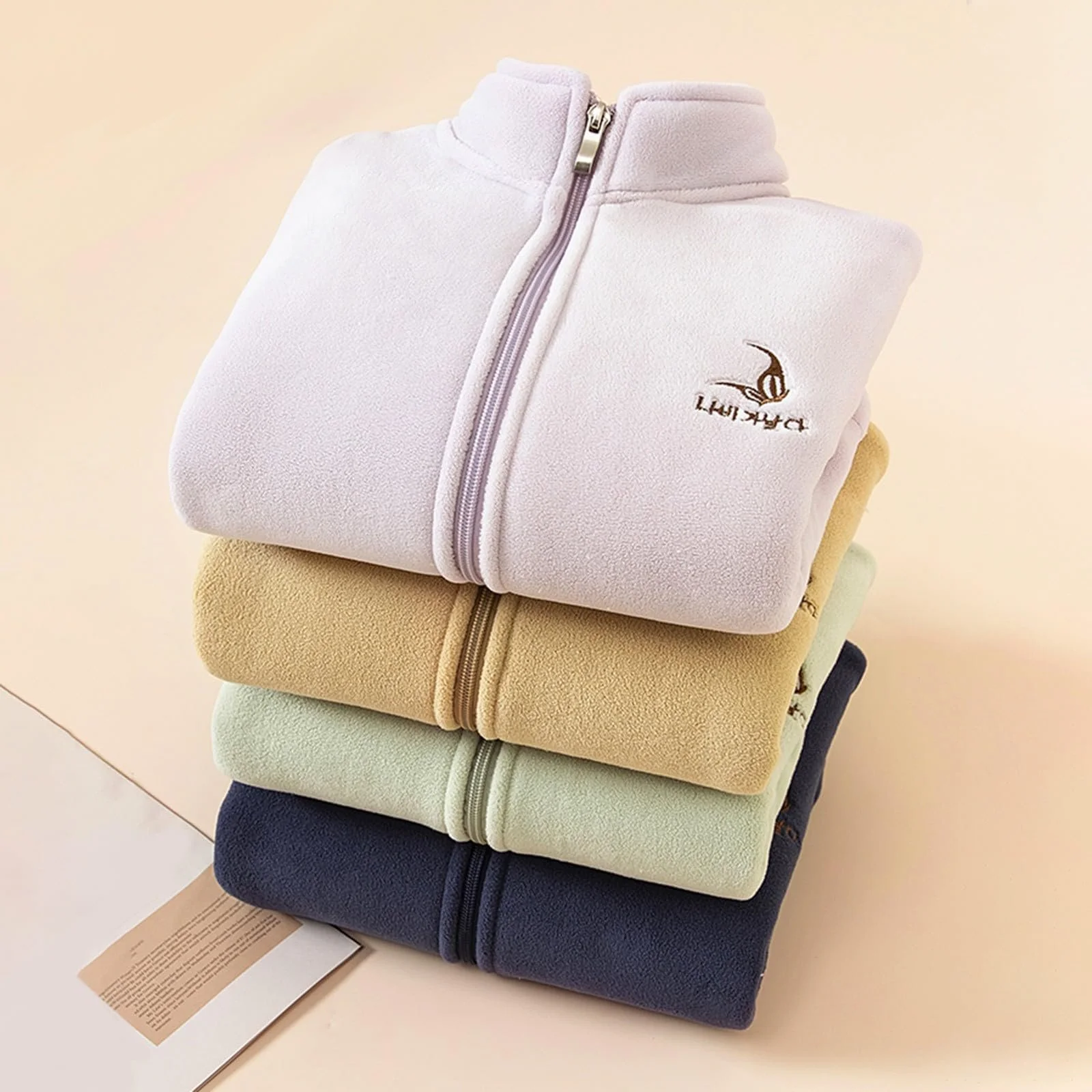 Двостороння флісова куртка для дівчат Generisch, тепла, фото №2