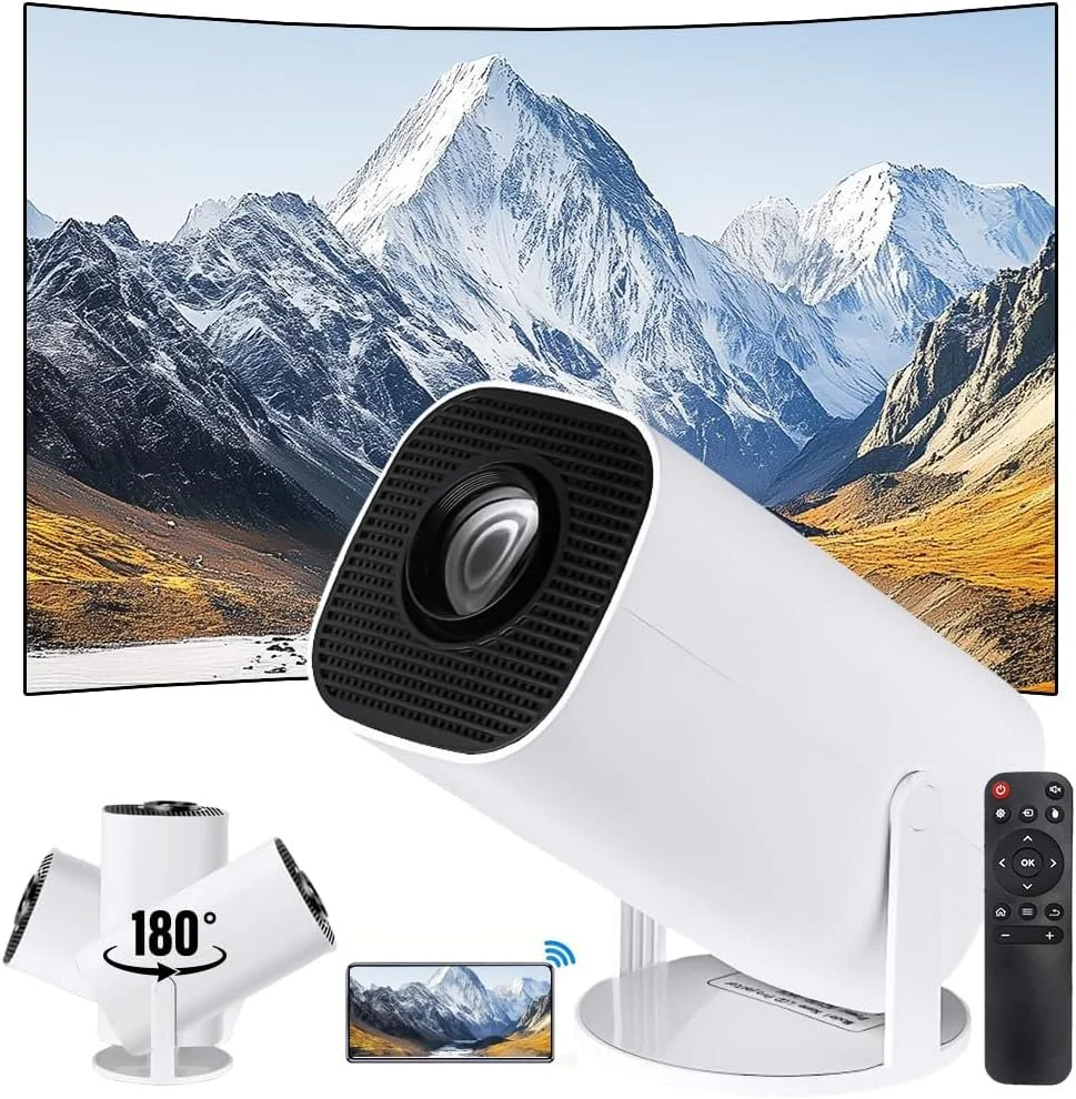 Проектор Hongtop P30 HD Wi-Fi Bluetooth Android 11, фото №1 Проектор Hongtop P30 HD Wi-Fi Bluetooth Android 11, фото №1