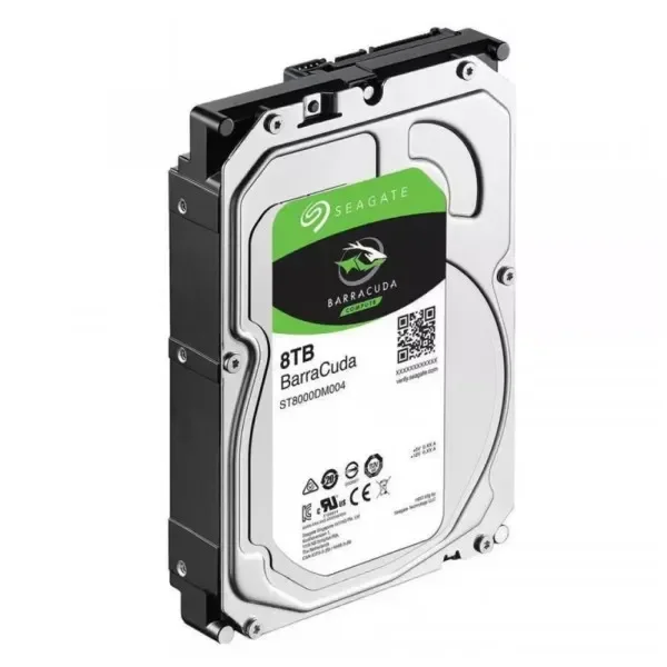 Жесткий диск Seagate BarraCuda 8ТБ 5400об/м 190 МБ/с 3.5" SATA III (ST8000DMZ04/ST8000DM004), фото №3