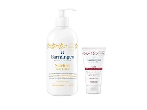 Лосьон для тела Barnängen Nutritive, 400 мл, с Cold Cream & Крем для рук Barnängen SOS Vard, 75 мл, для сухой и очень сухой кожи, веганская формула, дерматологически протестировано - Фото 1