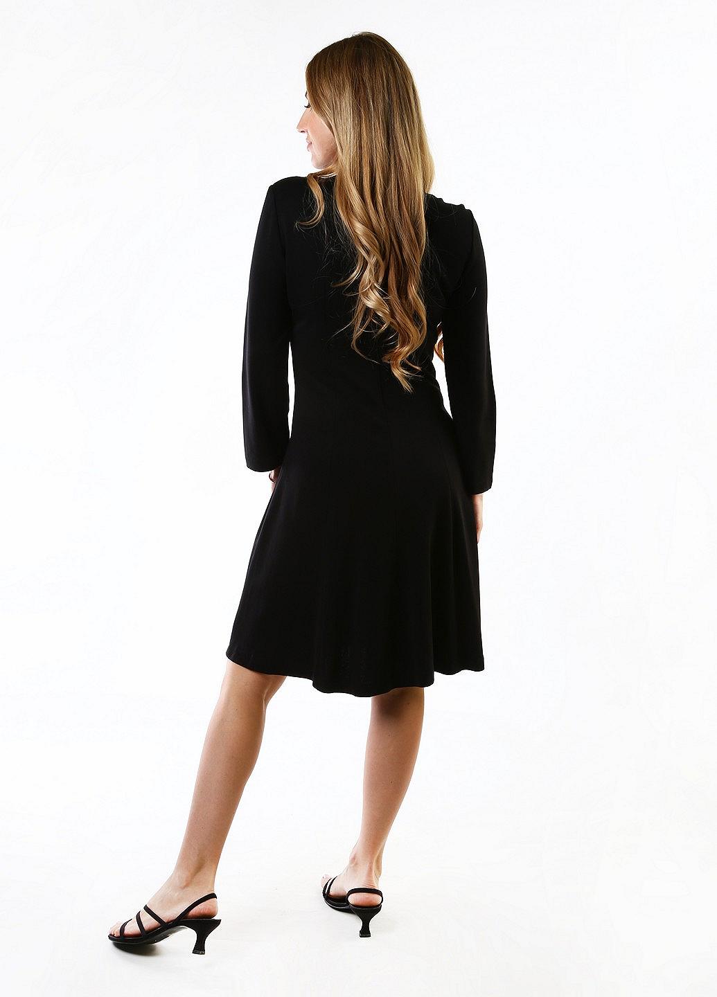 Платье Myrvang 40 Черный (POA-1341-30-Black), фото №4 Платье Myrvang 40 Черный (POA-1341-30-Black), фото №4
