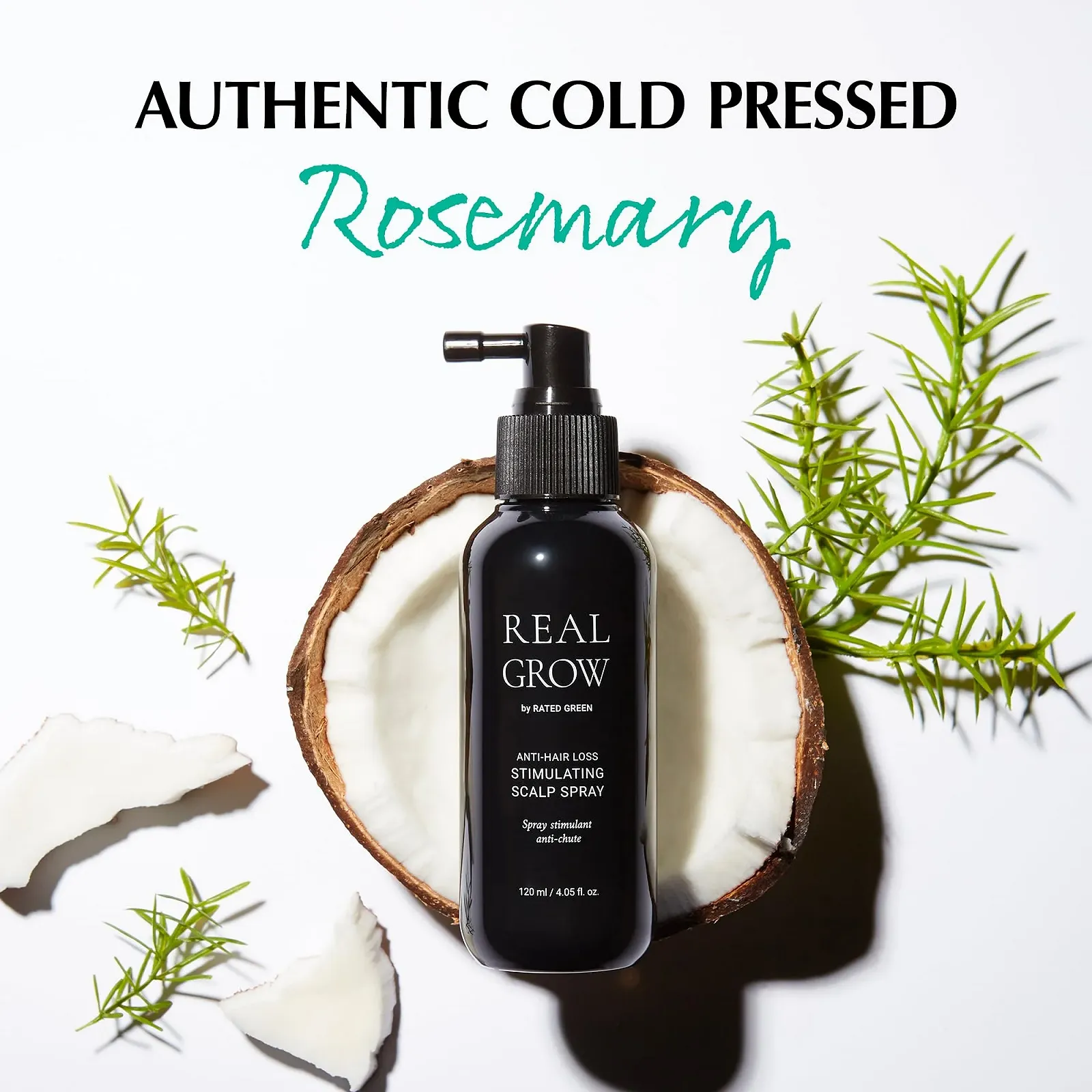 Спрей для стимуляції росту волосся проти випадіння волосся RATED GREEN REAL GROW, корейський догляд, 180 мл, фото №2