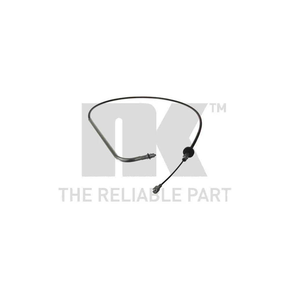 Трос стоянкового гальма NK 9025190 для FORD, передній, ліворуч біля сидіння водія, фото №1