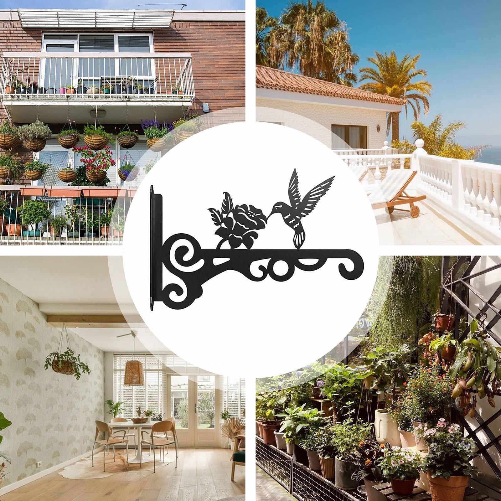 Кронштейны для подвесных корзин Outdoor Hangers Сверхпрочные Железо, фото №4