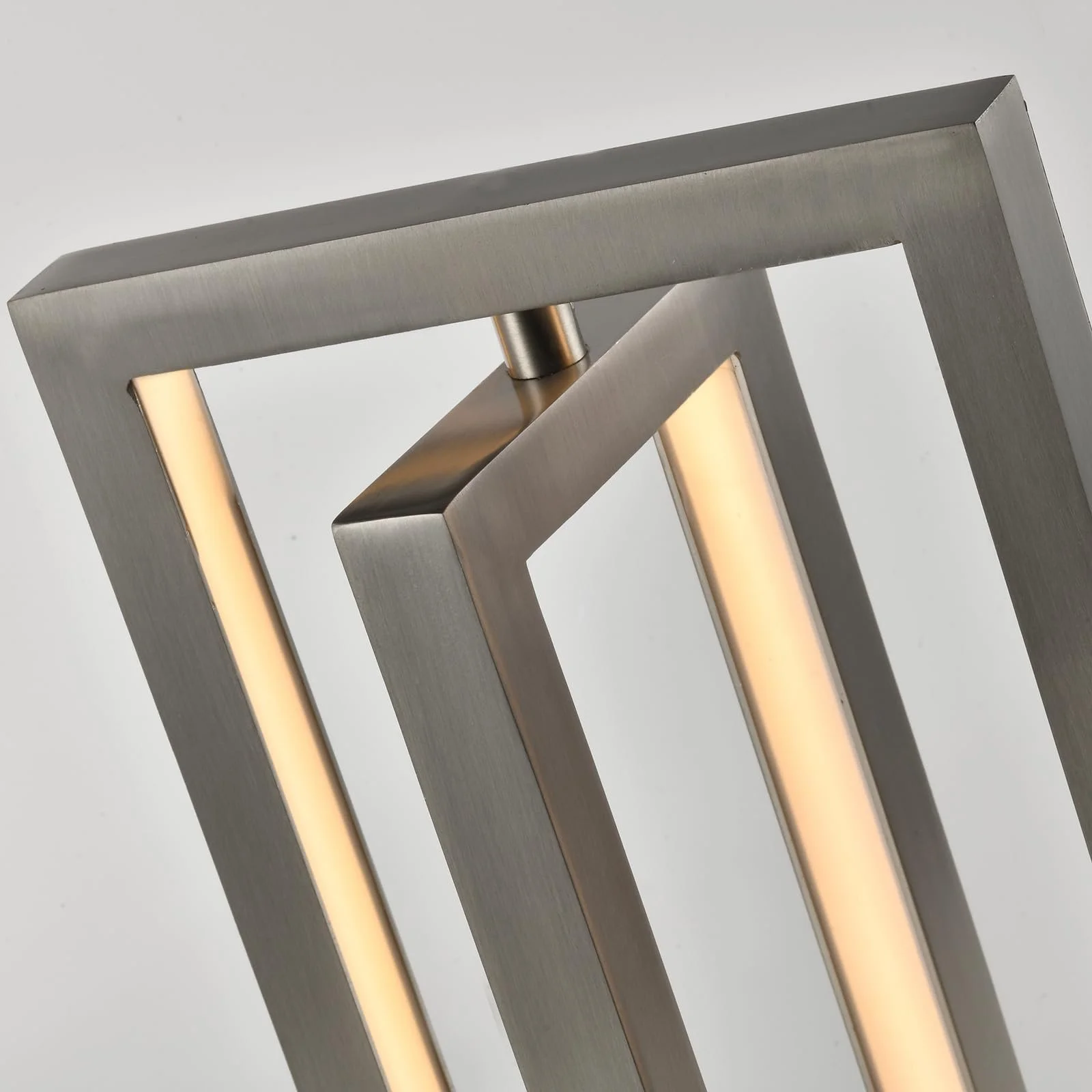 Настільна лампа LQWELL Modern Minimalist LED Матовий піщаний нікель, фото №4