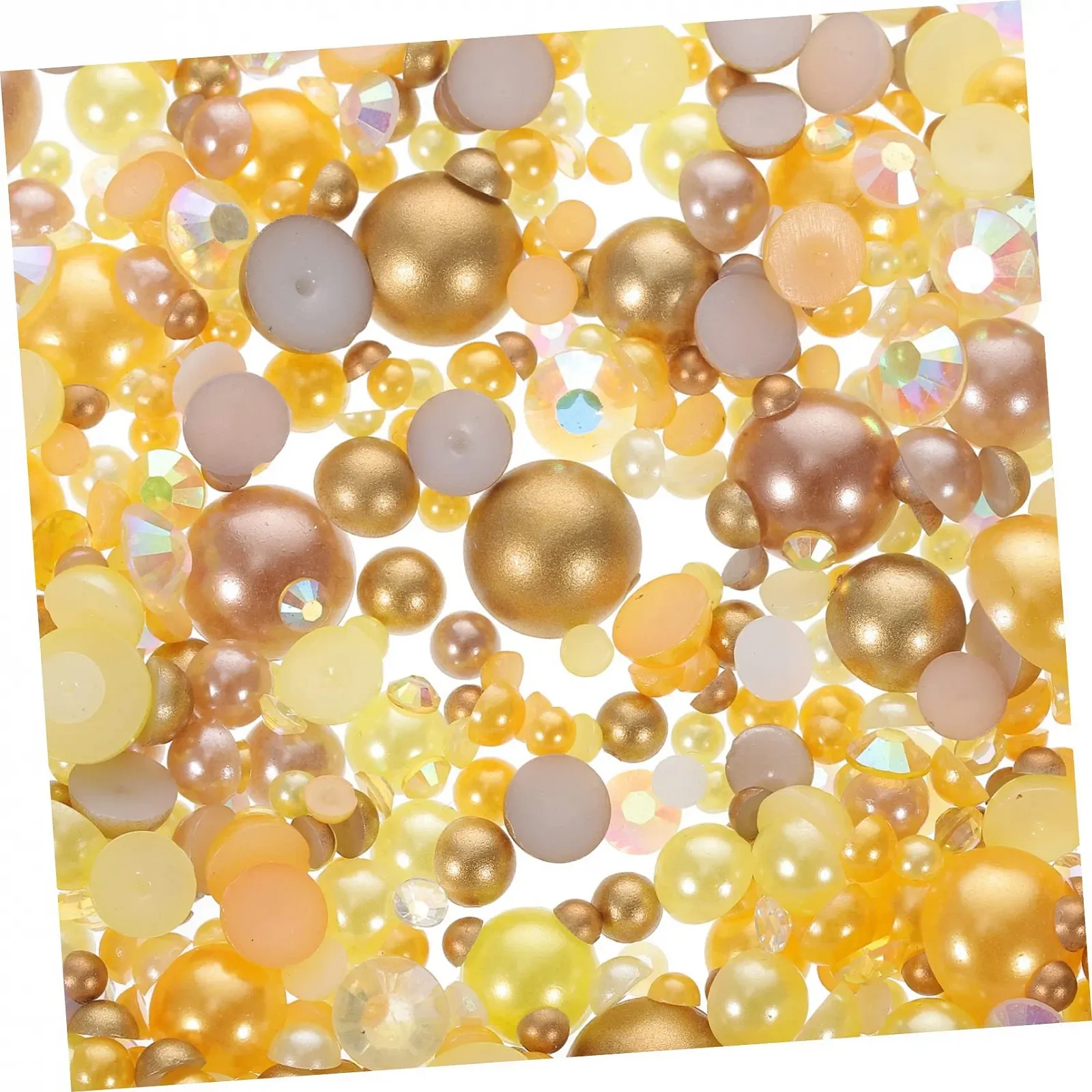 Полужемчужина 1tasche, декоративная, для маникюра, многофункциональная, для DIY рукоделия, фото №1