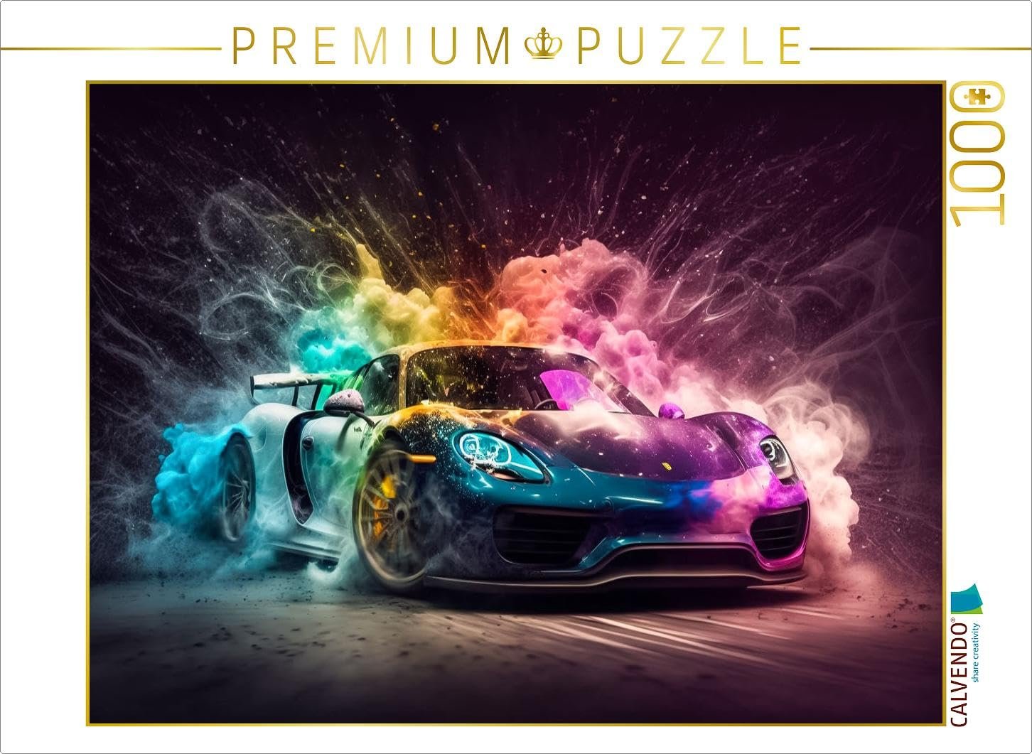 Пазл CALVENDO Porsche 918 Spyder 64 x 48 см, фото №1 Пазл CALVENDO Porsche 918 Spyder 64 x 48 см, фото №1