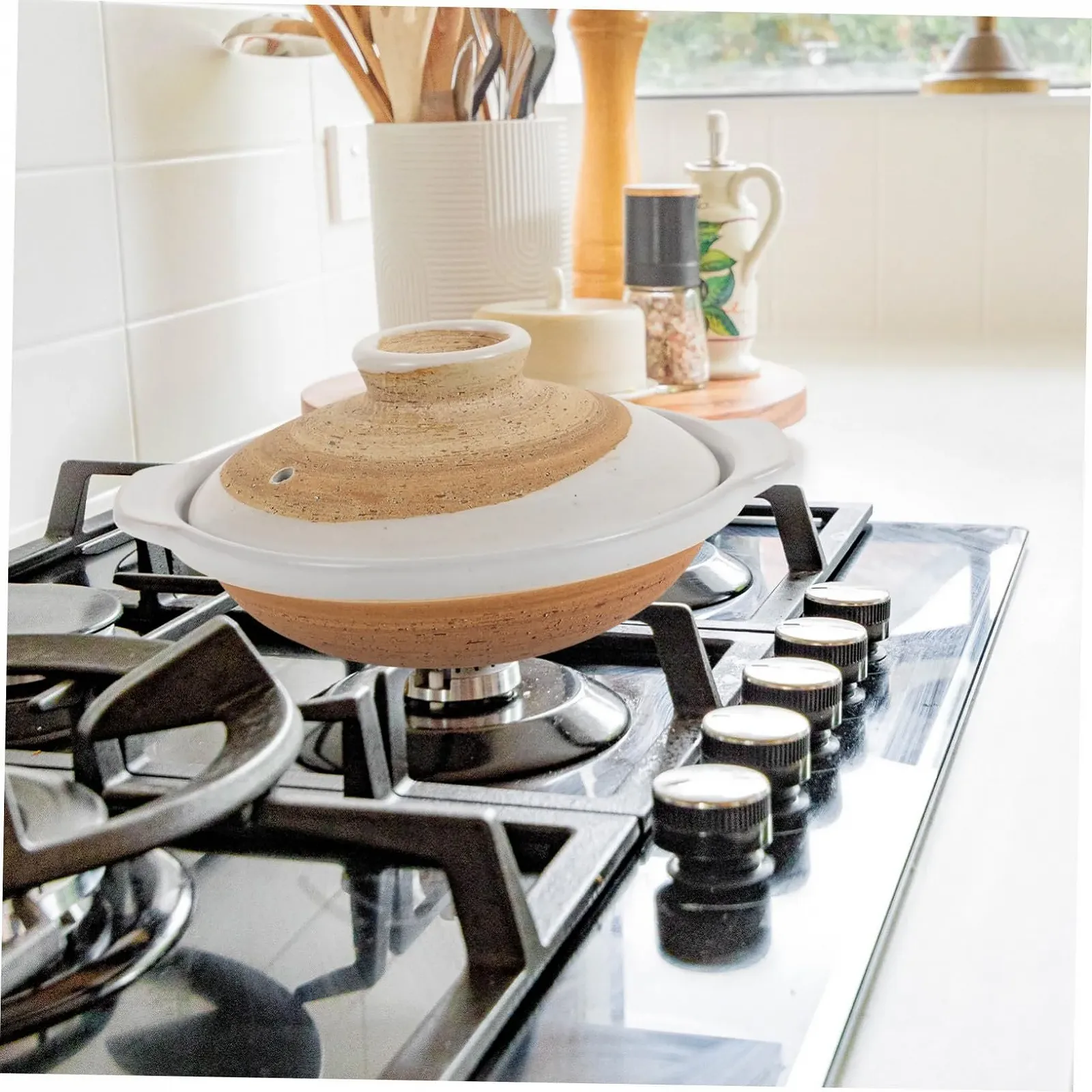 Керамічна каструля ERINGOGO для тушкування антипригарна термостійка для дому та ресторану, фото №7 Керамічна каструля ERINGOGO для тушкування антипригарна термостійка для дому та ресторану, фото №7