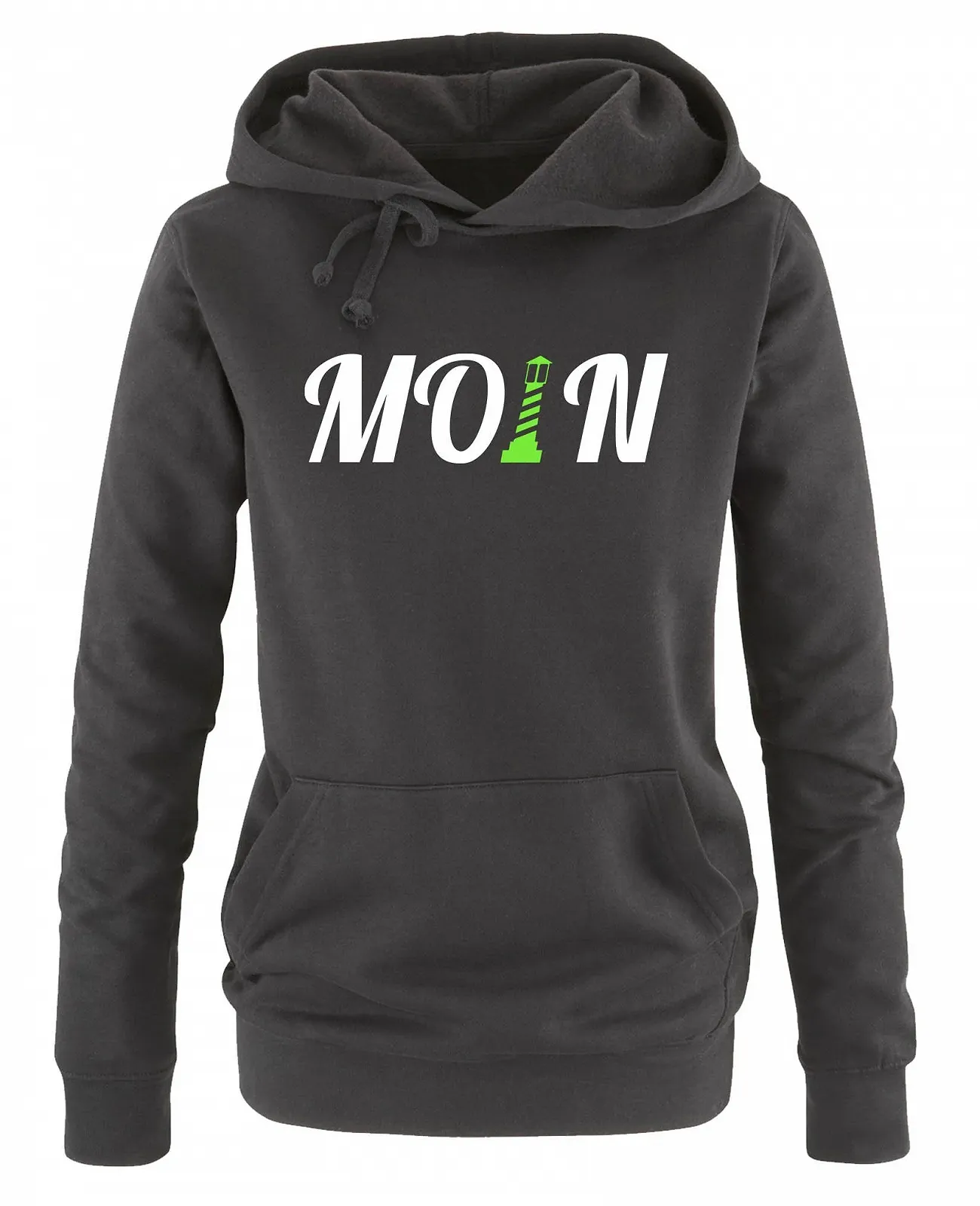 Женское худи Comedy Shirts Moin Leuchtturm, фото №1