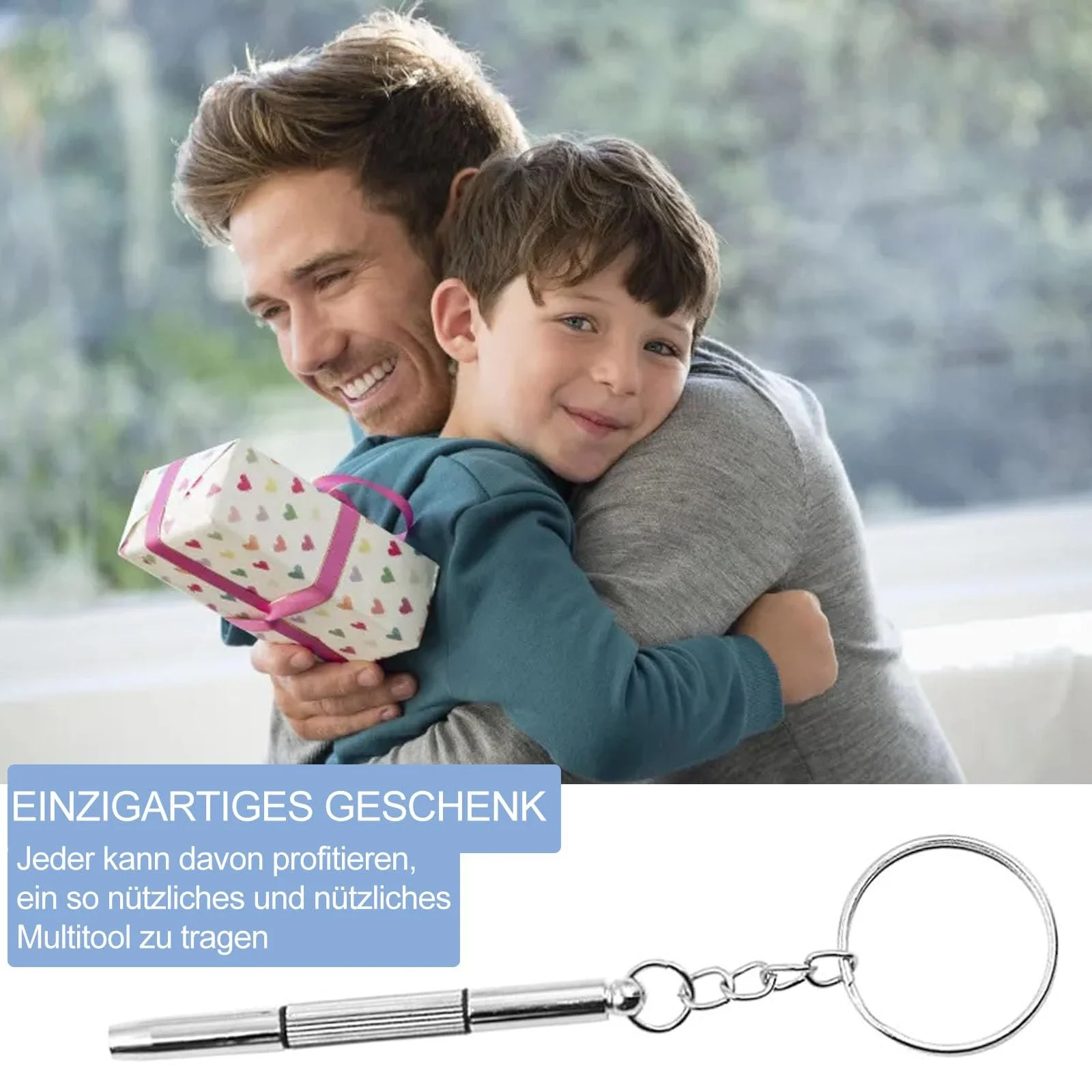 Набір 2 міні-оправки викрутки 4 в 1 набір для ремонту окулярів прецизійна нержавіюча сталь, фото №7