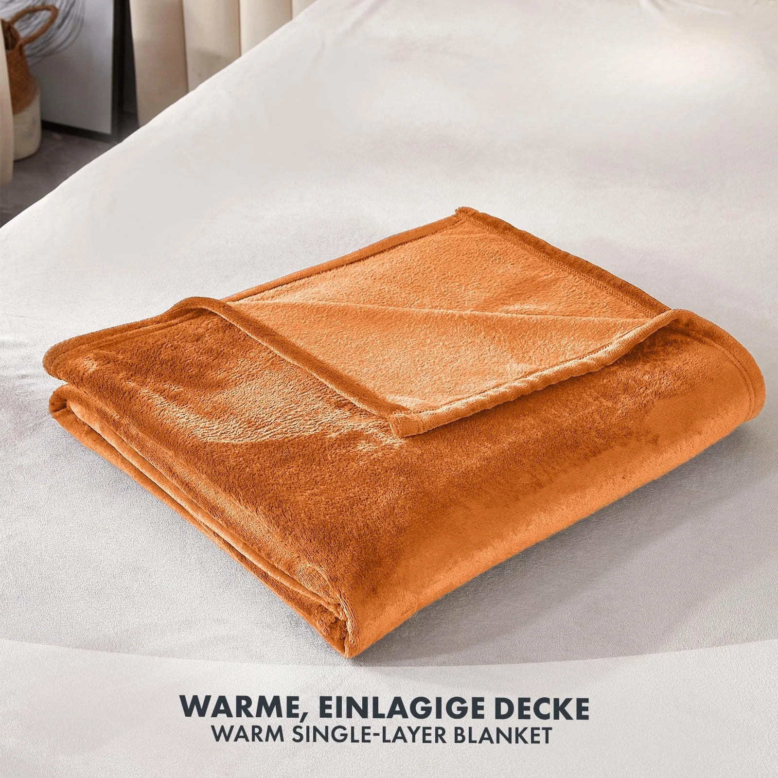 Покривало casa pura Фланель 150 x 200 см Коричнева Grace, фото №2 Покривало casa pura Фланель 150 x 200 см Коричнева Grace, фото №2