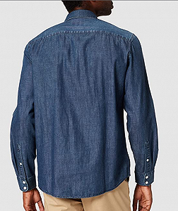 Рубашка s.Oliver REGULAR FIT 130.10.108.26.120.2103478-56Y5 Синий 2XL synthetic.ua - Фото 1
