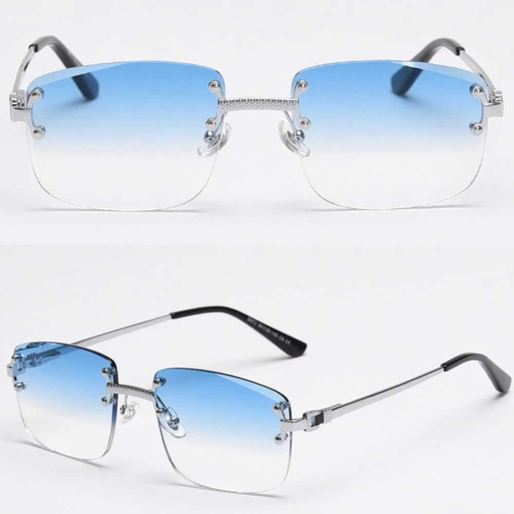 Безрамочные очки Kachawoo Квадратные, фото №2