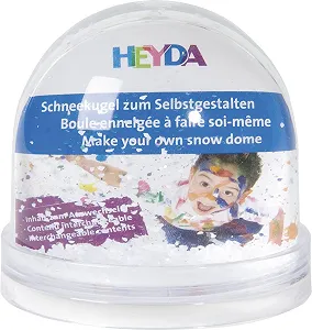 Снежный шар Heyda Акриловый DIY 9 x 8.5 см synthetic.ua - Фото 1