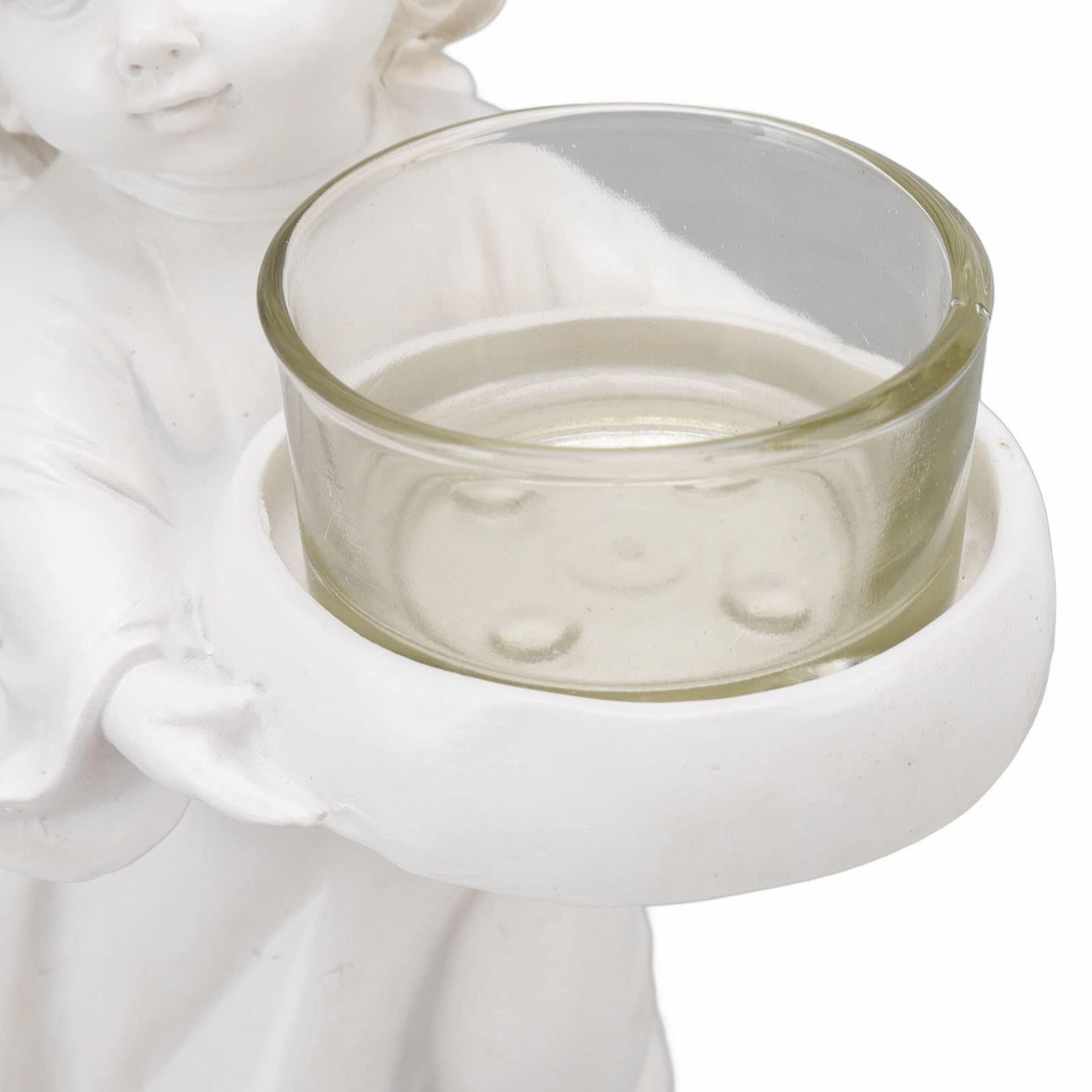 Подсвечник Aladeno Angel Resin 7.09 x 3.94 x 4.72 дюймов Левый тип, фото №6