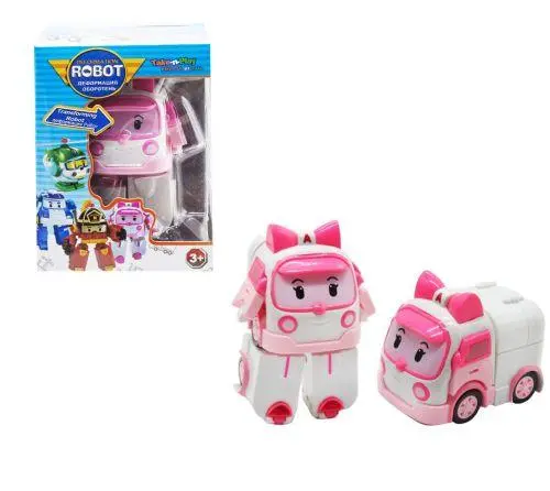 Трансформер Робокар Поли машина скорой помощи Эмбер, фото №1