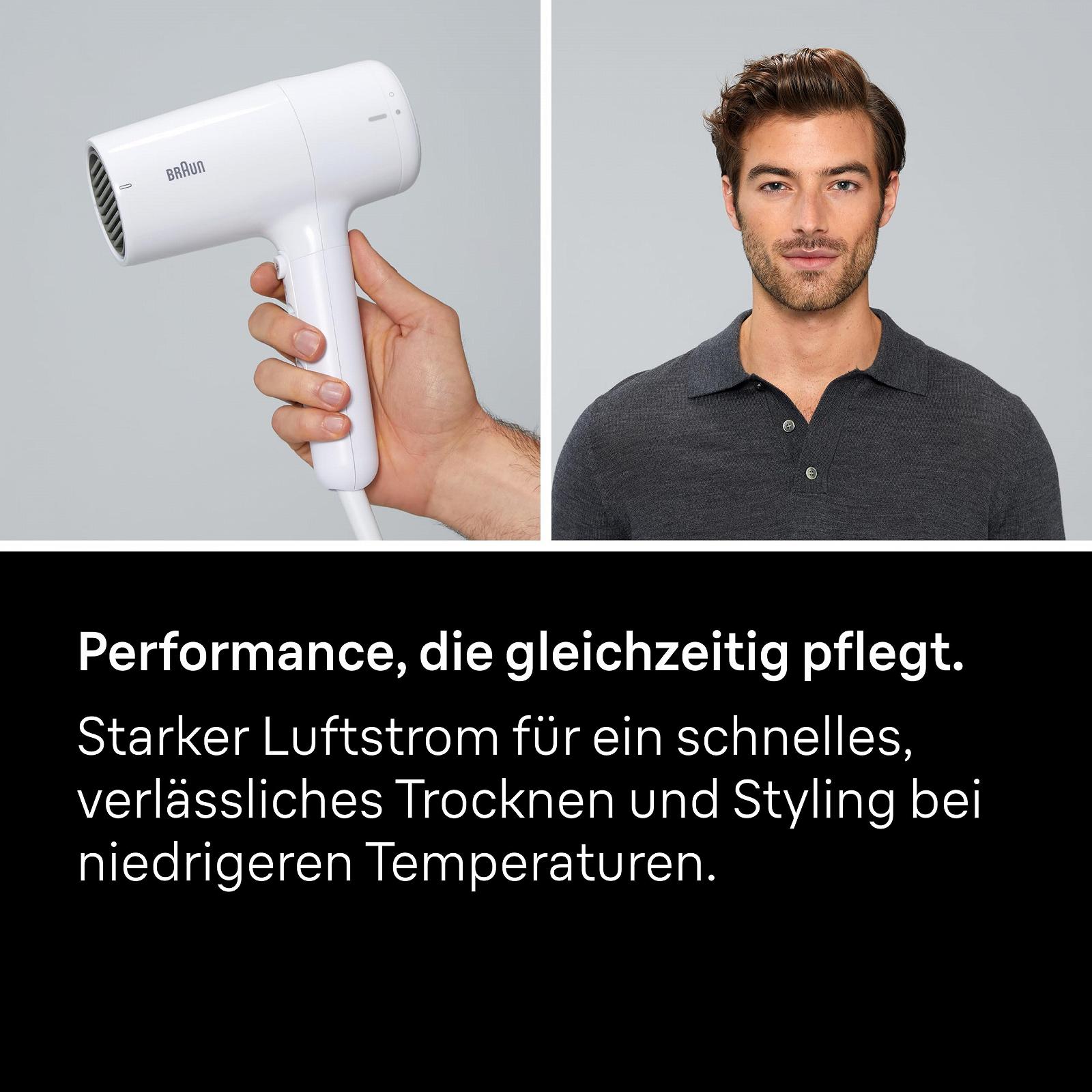 Фен Braun HD2.1 2100 Вт с насадкой белый, фото №7