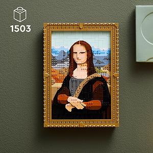 Набор LEGO Art Mona Lisa для взрослых synthetic.ua - Фото 1