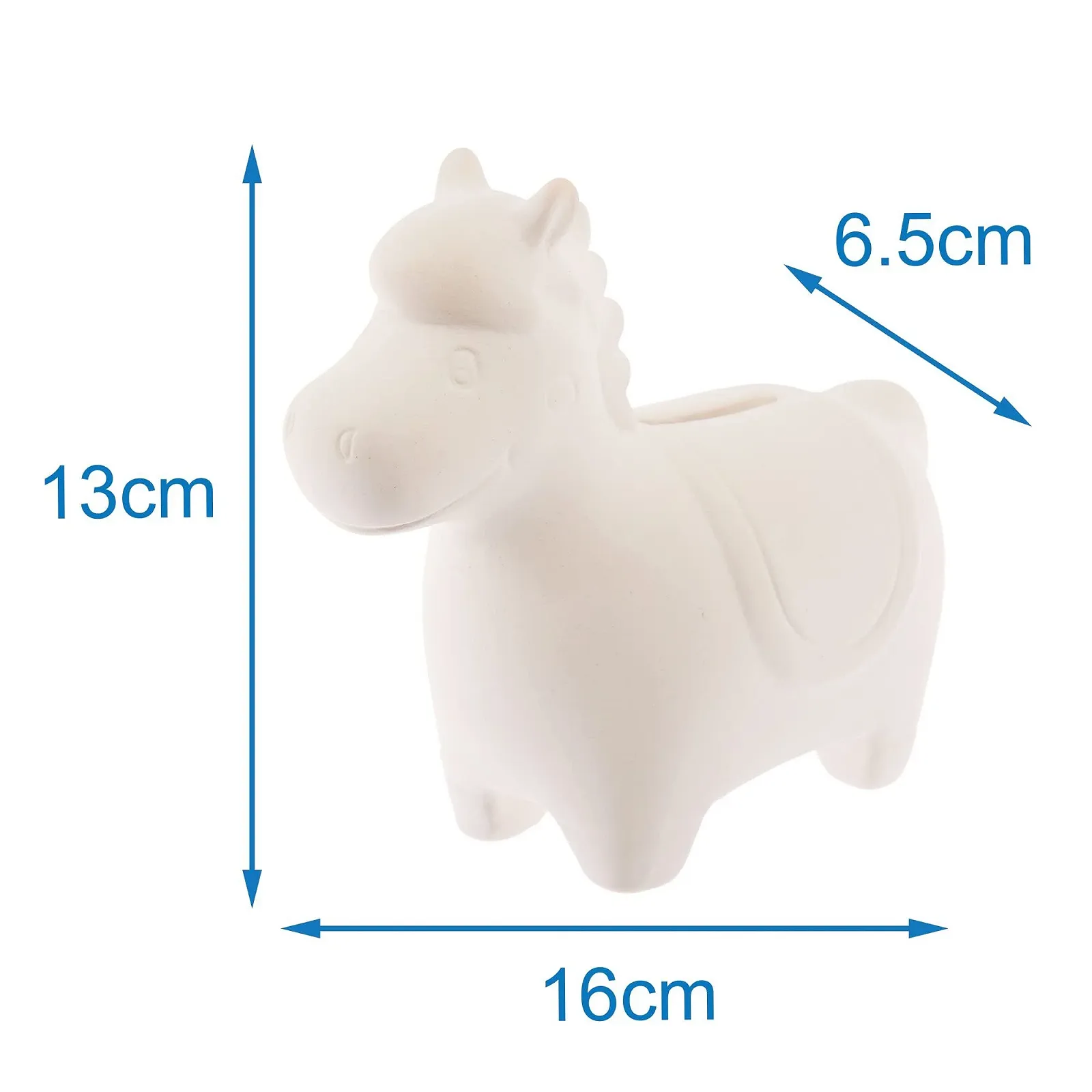 Копилка Baker Ross FX697 Лошадь Керамическая 2 шт. Набор для творчества, фото №4