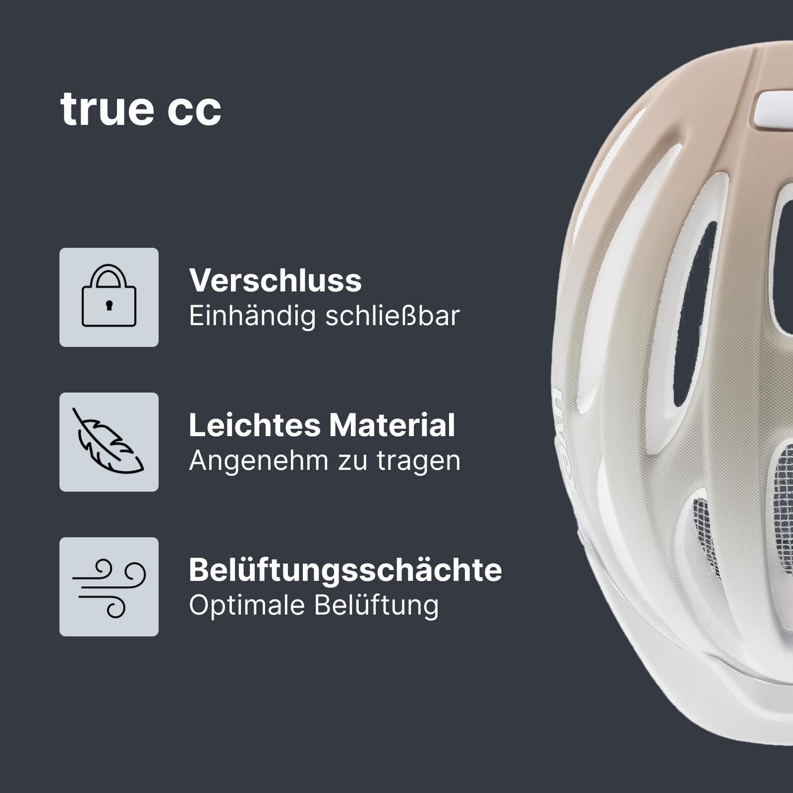 Шолом Uvex True cc Allround для жінок, регулювання розміру, можливість розширення за допомогою LED-освітлення, фото №2